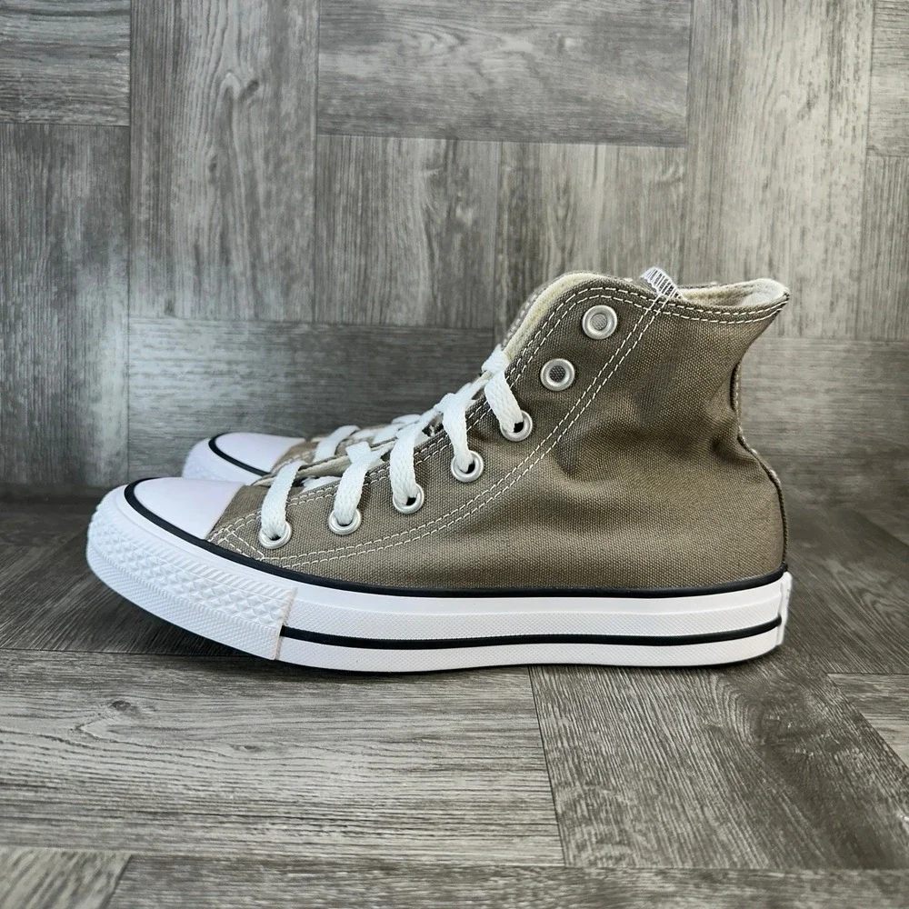 Converse Chuck Taylor All Star Womens 6 Olive Khaki New High Top Sneakers - Picture 2 of 9